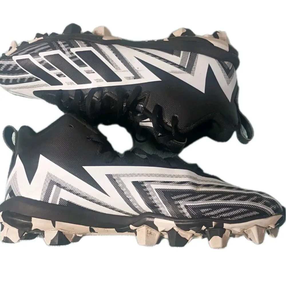 Adidas Freak Spark Black White Athletic Football Soccor Cleats Men's Size 9